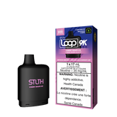 CHERRY GRAPE ICE STLTH LOOP 9K POD Delight in sweet cherries and zesty grapes with a icy blend for a refreshing sensation Representing the pinnacle of excellence in the vaping realm, STLTH Loop 9K Pod boasts an impressive 17ML e-liquid capacity, providing an astonishing 9000 puffs per pod.